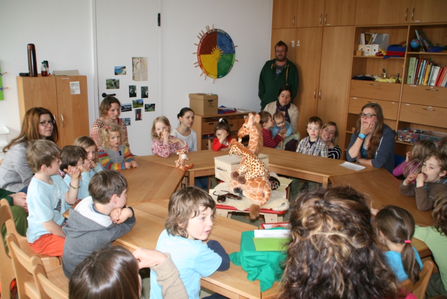 Giraffentraum im Kindergarten